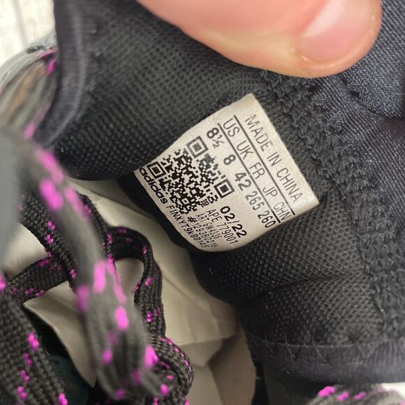 Adidas Dame 8 Big Mood Mens Sz 8.5 Basketball Shoes Multi Color Black - Picture 9 of 9